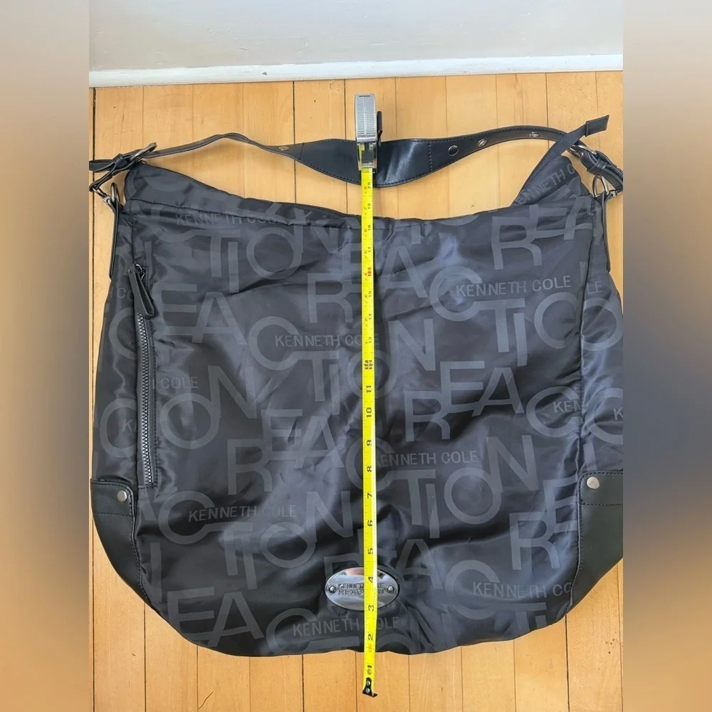Kenneth Cole Reaction | Black Logo Tote | Like New - Picture 5 of 5